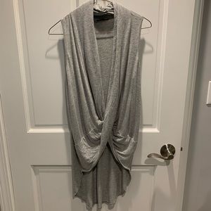 ModCloth Sweet Claire Draped Twist Front Top